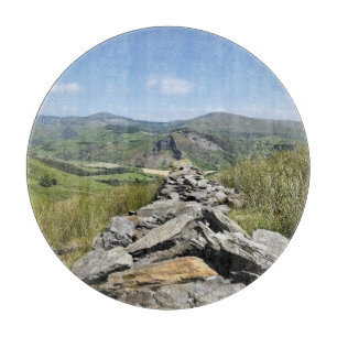 VIEWS OF WALES CUTTING BOARD