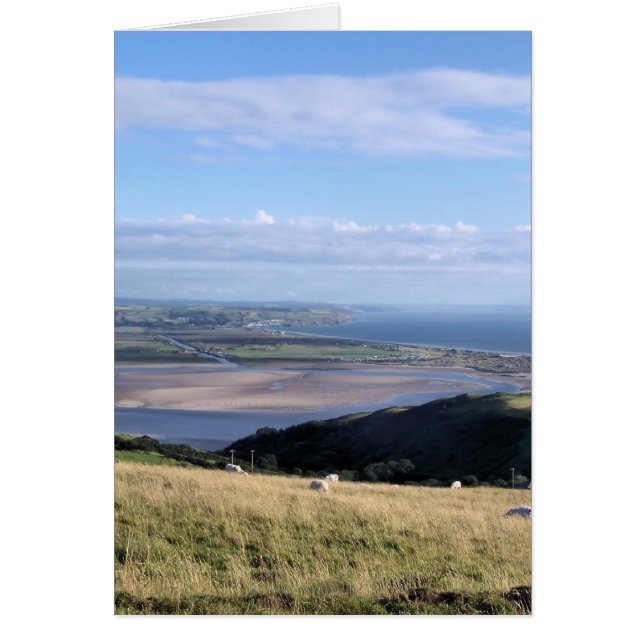 VIEWS OF WALES GREETINGS CARD (Front)