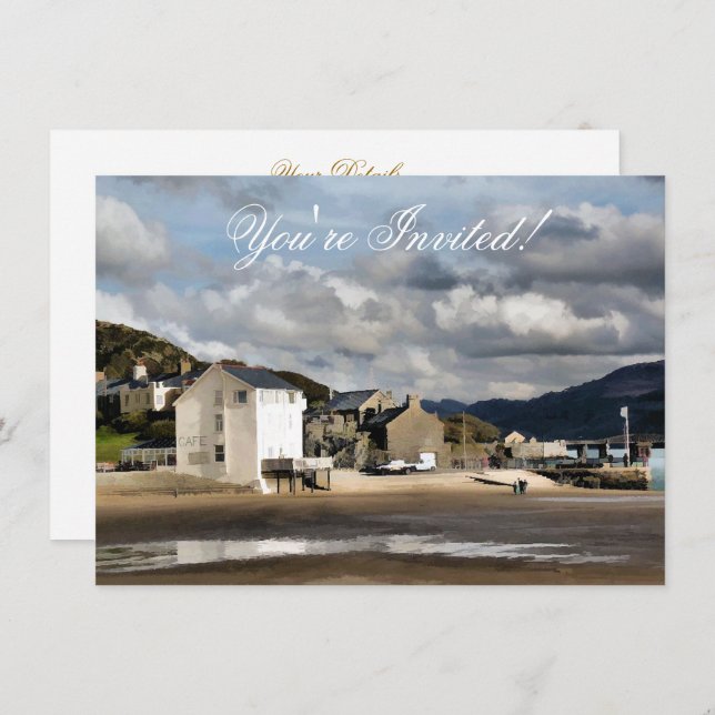 VIEWS OF WALES INVITATION (Front/Back)