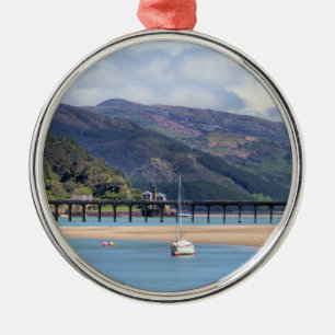 VIEWS OF WALES METAL TREE DECORATION