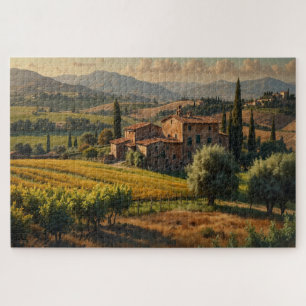 Views over Tuscany Jigsaw Puzzle