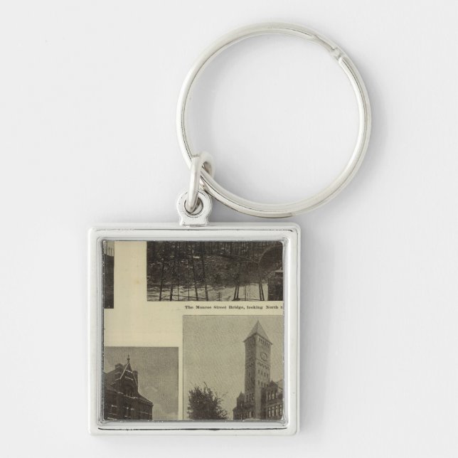 Views, Spokane's prosperity Key Ring (Front)