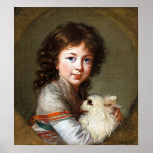 Vigée Le Brun - Elisabeth Isabella Mniszech Poster