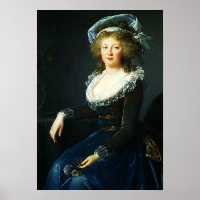 Vigée Le Brun - Maria Teresa Di Borbone Naples Poster (Front)