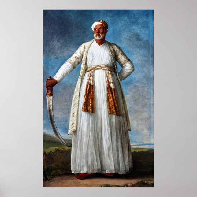 Vigée Le Brun - Portrait Of Mohammed Dervish Khan Poster (Front)