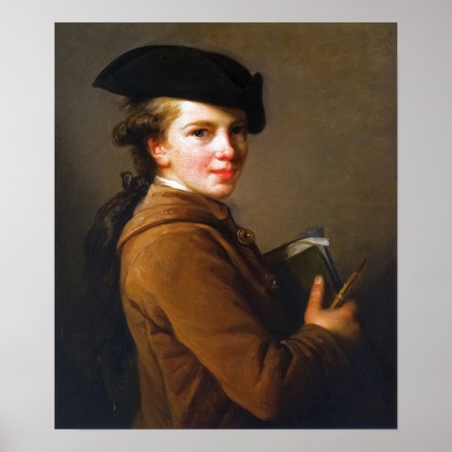 Vigée Le Brun - Portrait Of The Artist's Brother Poster (Front)