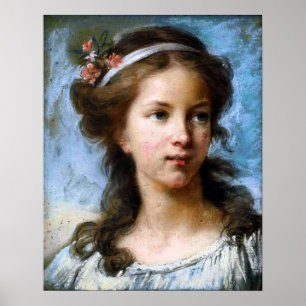 Vigée Le Brun - Portrait Of Young Girl Poster