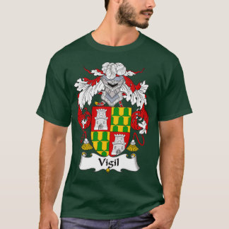 Vigil Coat of Arms Family Crest  T-Shirt