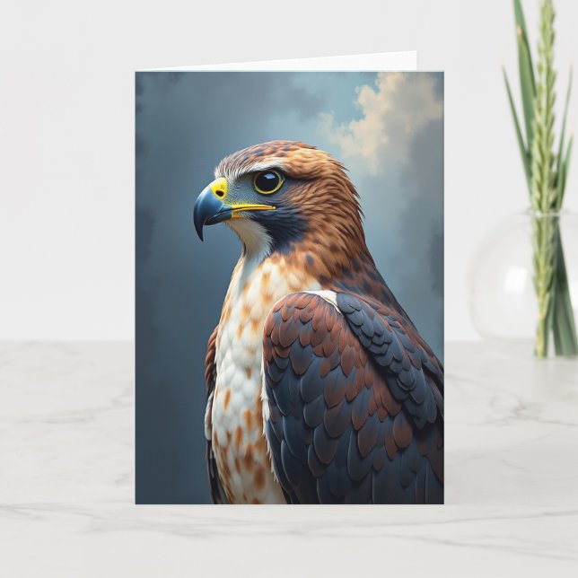 Vigilant Fathers Day Raptor Card (Front)