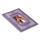 Vignette Bride's Wedding Planner Notebook (purple)