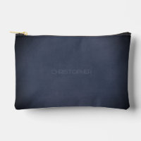 Vignetted Mottled Dark Blue Urban Grunge with Name