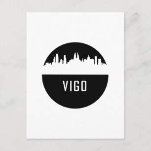 Vigo cities of Spain Enclosure Card