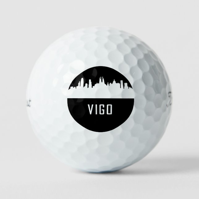 Vigo | cities of Spain Golf Balls (Front)