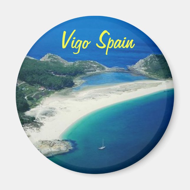 Vigo Spain magnet (Front)