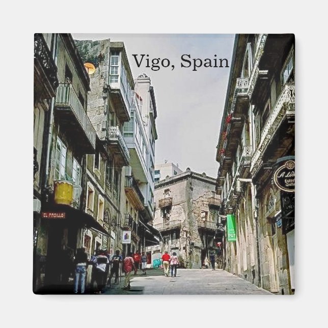 Vigo Spain Magnet (Front)