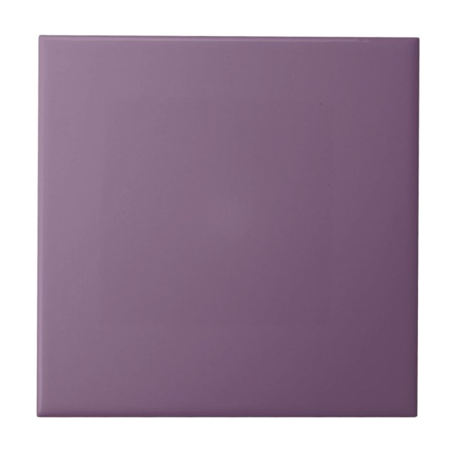 Vigourously Violet Square Kitchen and Bathroom Ceramic Tile (Front)