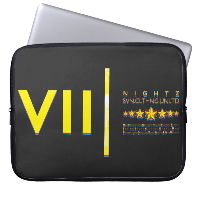 VII Tech Laptop Sleeve (Front)