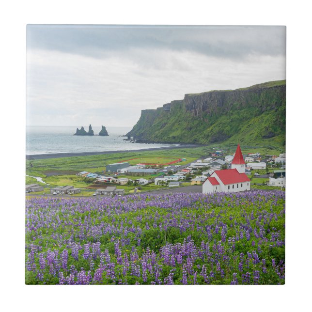 VIK, ICELAND TILE  (Front)