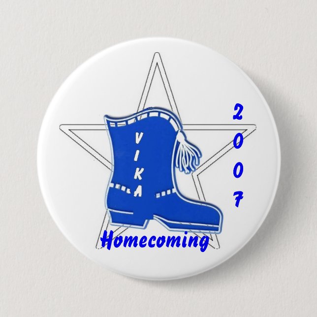 Vika Homecoming 3 7.5 Cm Round Badge (Front)