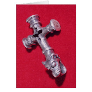 Viking amulet in the shape of a cross
