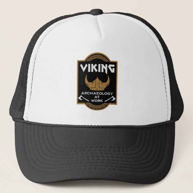 Viking Archaeology Trucker Hat (Front)