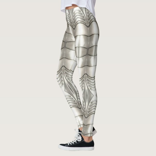Viking  Armor Abstract design Leggings (Left)
