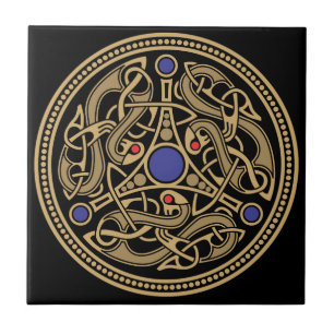 Viking Art Design Tile