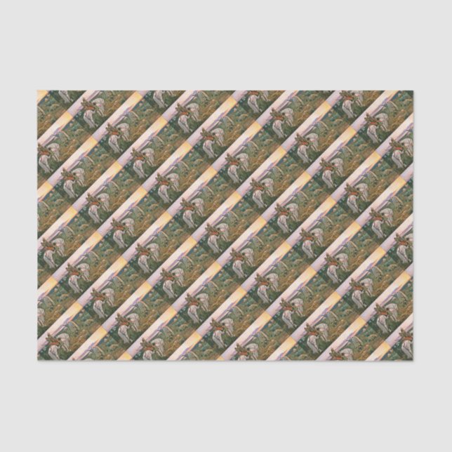 Viking at Crossroad Tissue Paper (Front)