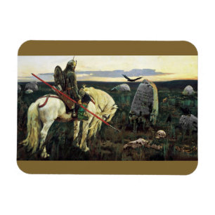 Viking at the Crossroad Magnet