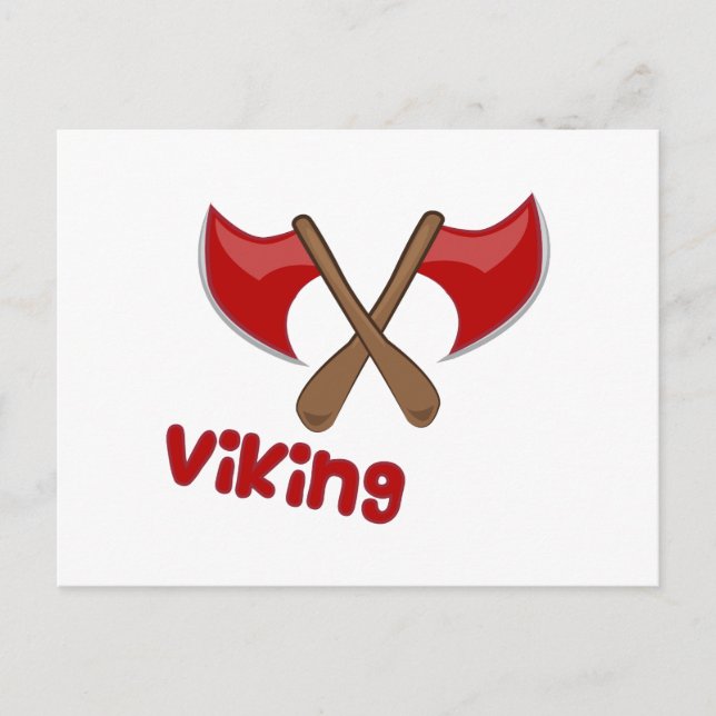 Viking Axe Postcard (Front)
