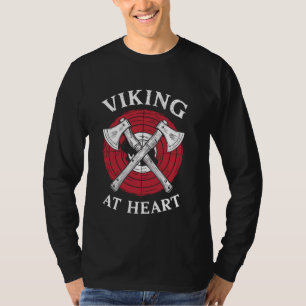 Viking Axe Throwing Sport Norse Viking Culture Axe T-Shirt