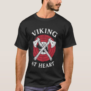 Viking Axe Throwing Sport Norse Viking Culture Axe T-Shirt