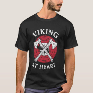 Viking Axe Throwing Sport Norse Viking Culture Axe T-Shirt