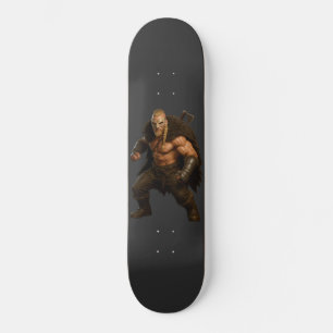 Viking Barbarian Hero Skateboard