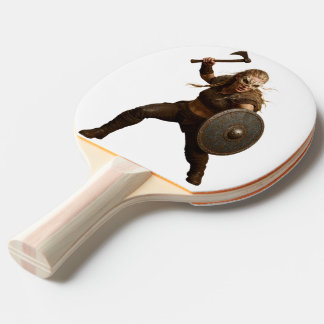 Viking Barbarian Heroes Ping Pong Paddle