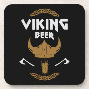 Viking Beer Drinker Coaster