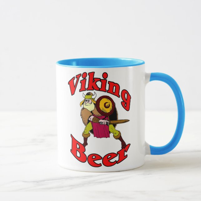 Viking Beer Logo Shirt Mug (Right)