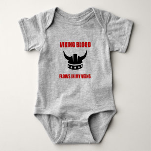 Viking Blood Baby Bodysuit