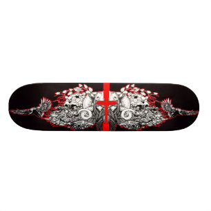 Viking Blood Cross Skateboard
