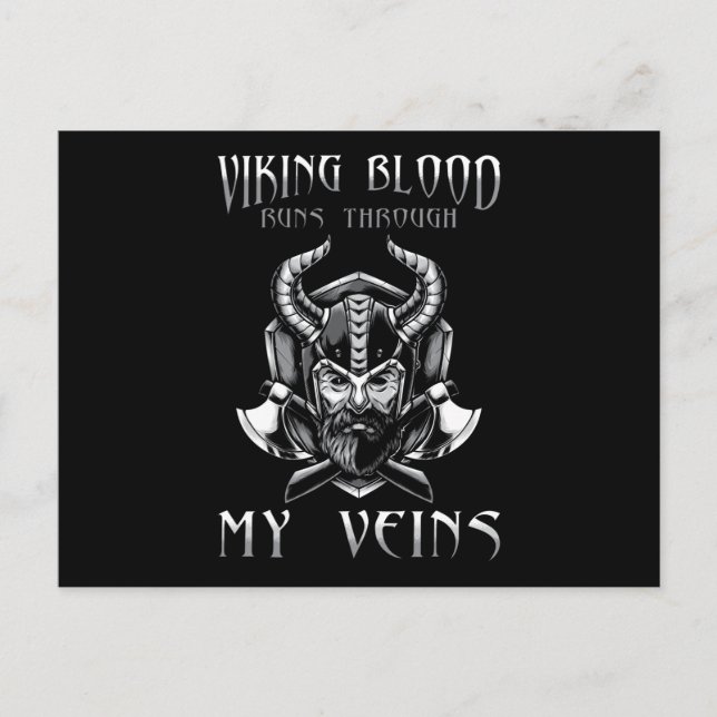 Viking Blood Postcard (Front)