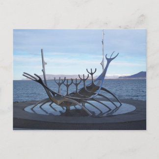 Viking Boat Postcard