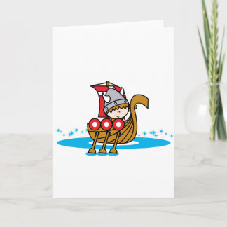 Viking Boy Card