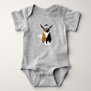 Viking Calico Cat Baby Bodysuit