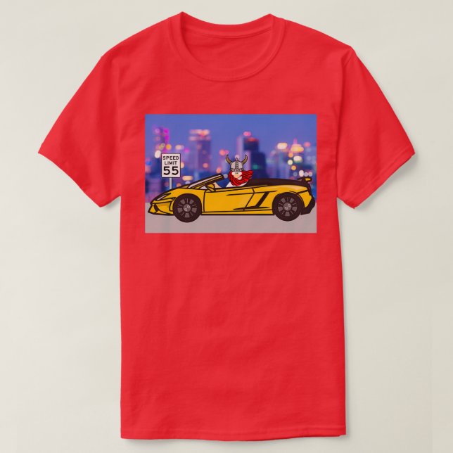 Viking Canx27t Drive the Speed Limit T-Shirt (Design Front)