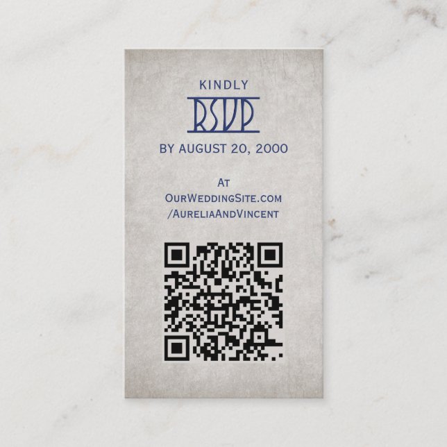 Viking Celtic Gamer Wedding Enclosure Card (Front)