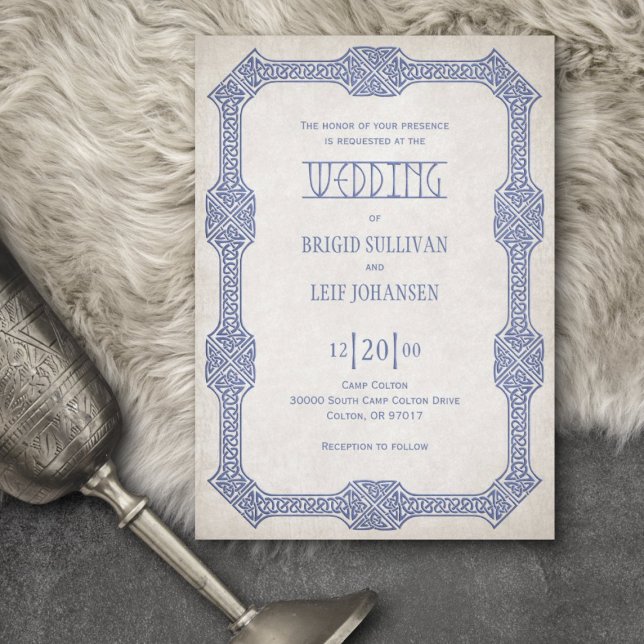 Viking Celtic Gamer Wedding Invitation (Creator Uploaded)