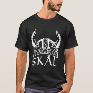 Viking Celtic Nordic Helmet Valhalla T-Shirt