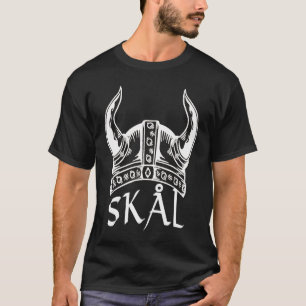 Viking Celtic Nordic Helmet Valhalla T-Shirt