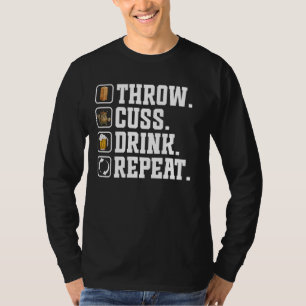 Viking Chess King Kubb Legend Lawn Game Set Viking T-Shirt