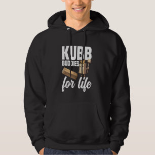 Viking Chess King Kubb Lover Yard Game Set Viking Hoodie